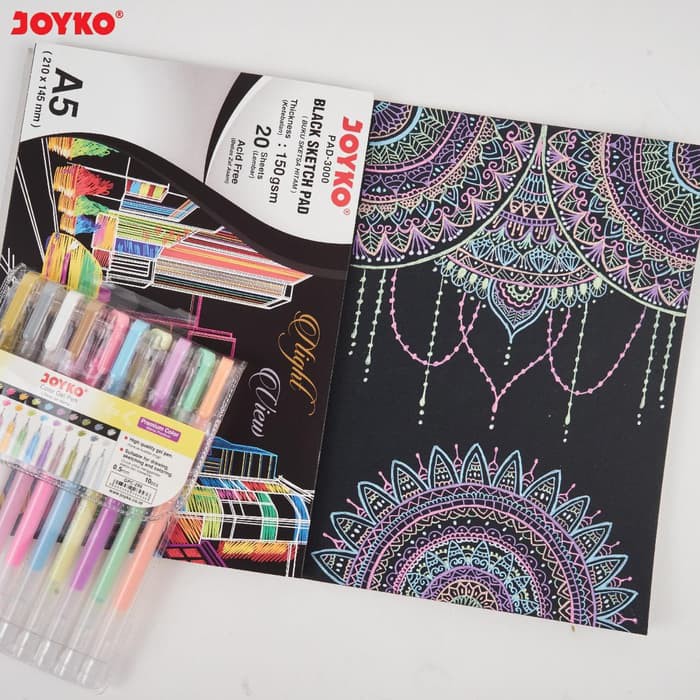 

Buku Sketsa Hitam A-5 Joyko