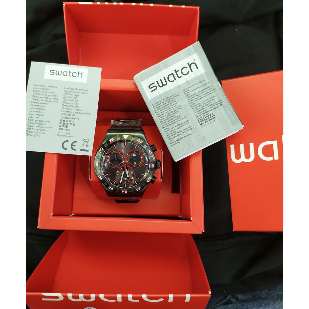 Jam Tangan Swacth YVM406G Original