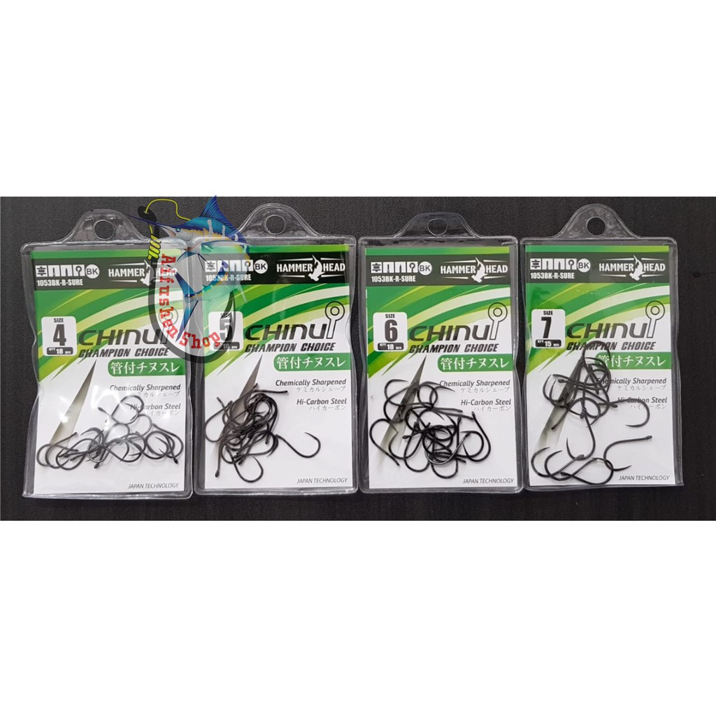 MATA KAIL HAMMER HEAD CHINU CHAMPION CHOICE UKURAN 4 - 7