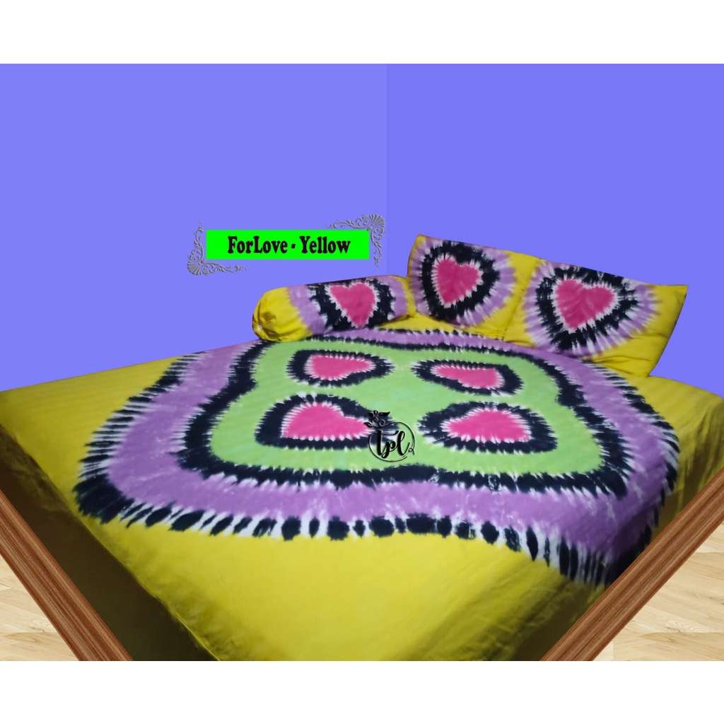 Sprei Bali Smoke Tie dye ukuran 180 x 200 ready No PO