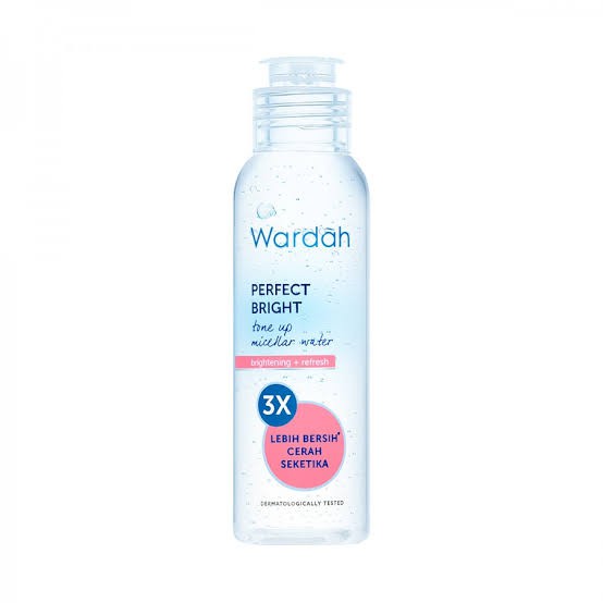 WARDAH PERFECT BRIGHT TONE UP MICELAR WATER 100ml (kemasan baru )