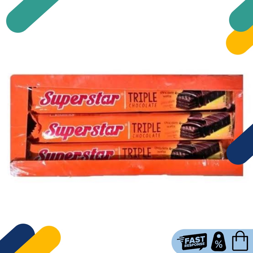 

Wafer Superstar Rasa Cokelat Roma Satuan