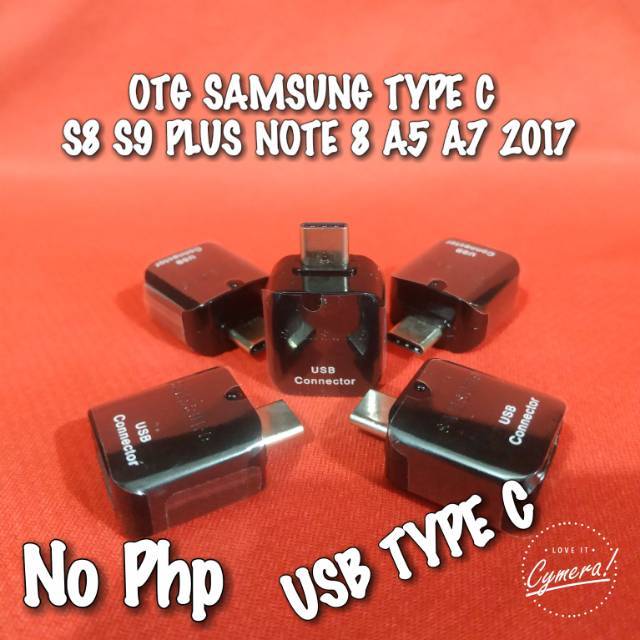 USB OTG Type C Connector Samsung Galaxy S8 || S8+ S9 NOTE 8 || A3 A5 A7 2017