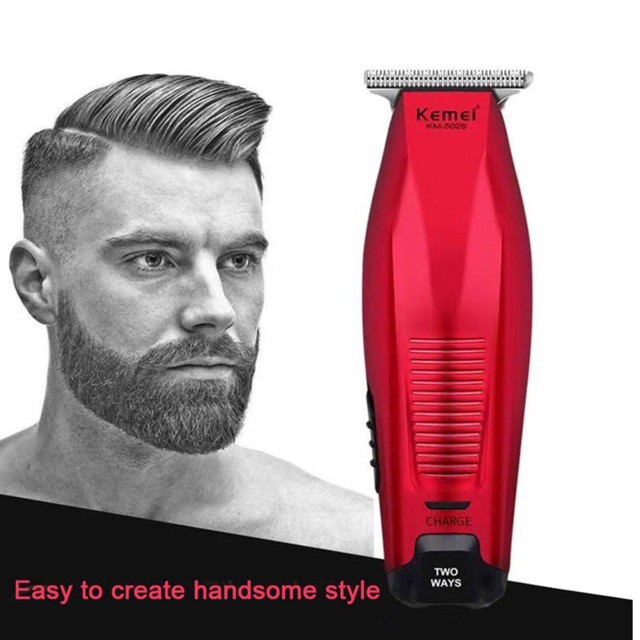 Kemei KM 5026 Alat Cukur Rambut Hair Clipper Professional Cordless Detailer Mesin Cukuran KM-5026