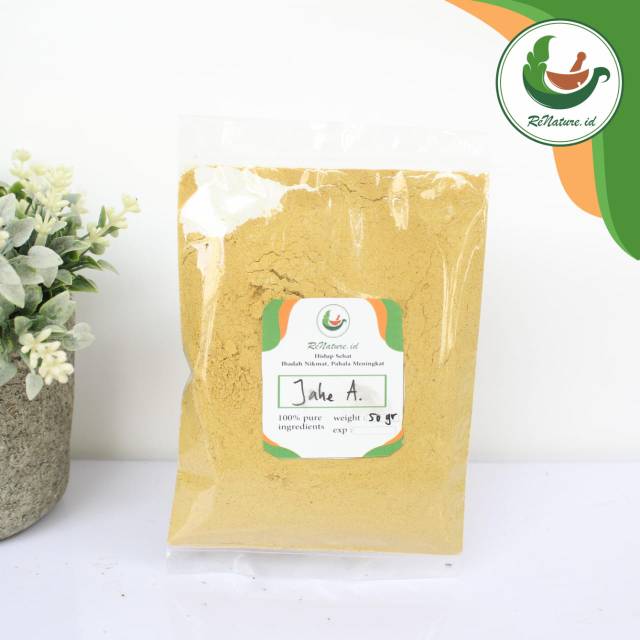 

Jahe bubuk 50 gr Herbal Rena / jahe putih bubuk Renature / jahe emprit Renatureid