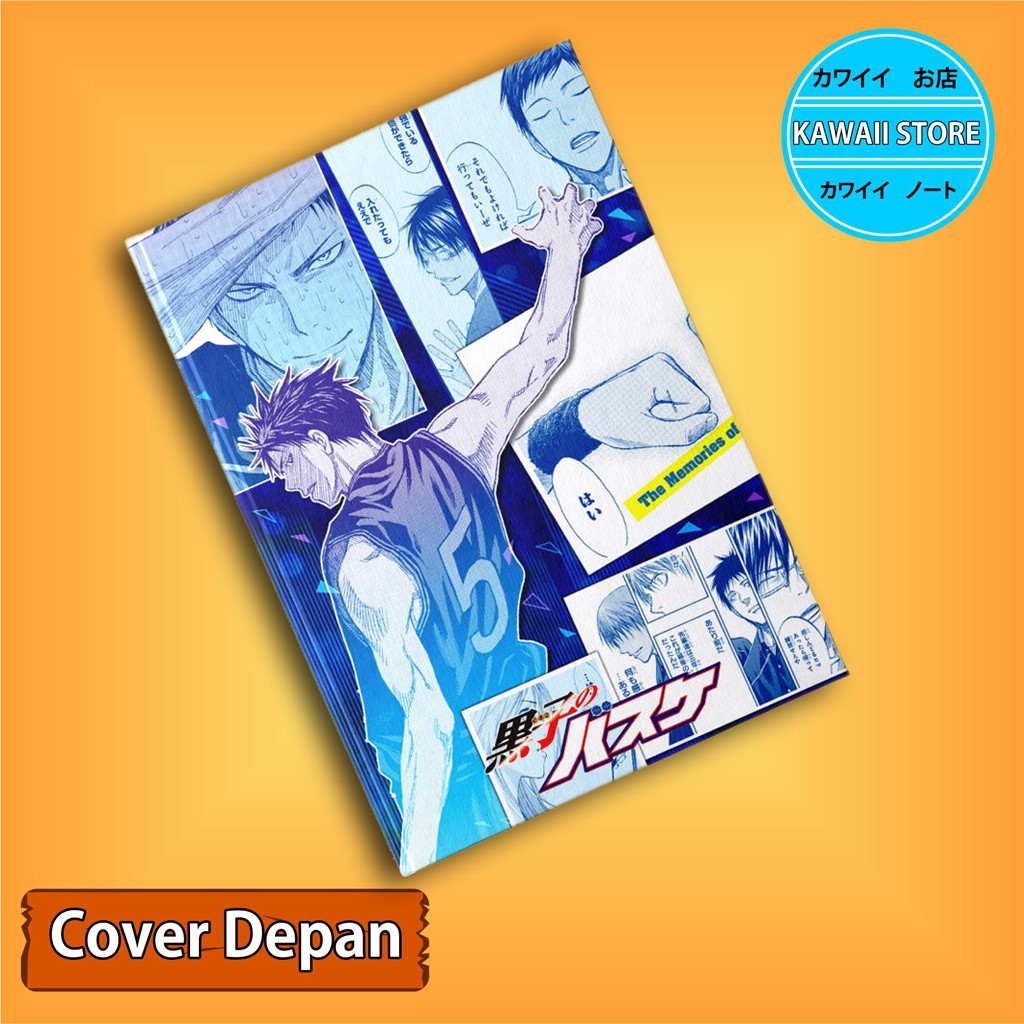 

Notebook / Pocket book Hard Cover Anime KUROKO NO BASUKE AOMINE DAIKI uk A5 & A6 / Notes Book