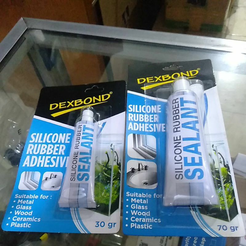 

Lem kaca / Sealant Lem Silicone 30gr / 70gr