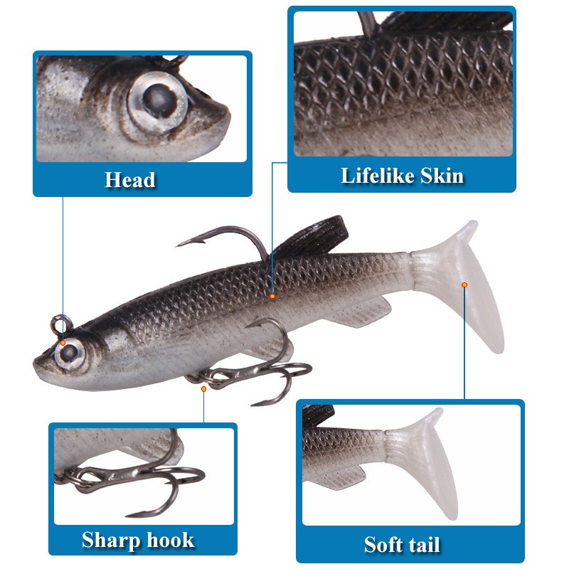 Umpan Pancing Buatan relix nusantara Umpan Pancing 8.5cm/13g Soft Lure Alat Pancing Alat Pancing Murah Umpan Mancing Umpan Mancing Umpan Ikan Kail Pancing Soft Plastic Lure Sinking Minnow