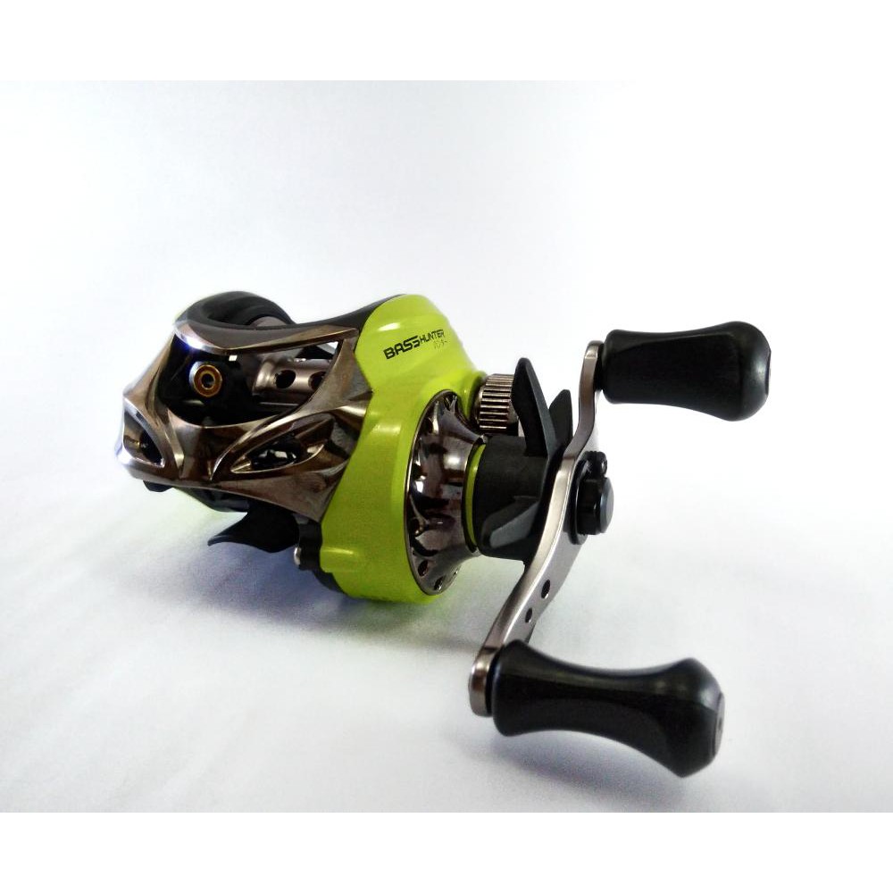 Reel Bait Casting Seahawk Bass Hunter hijau