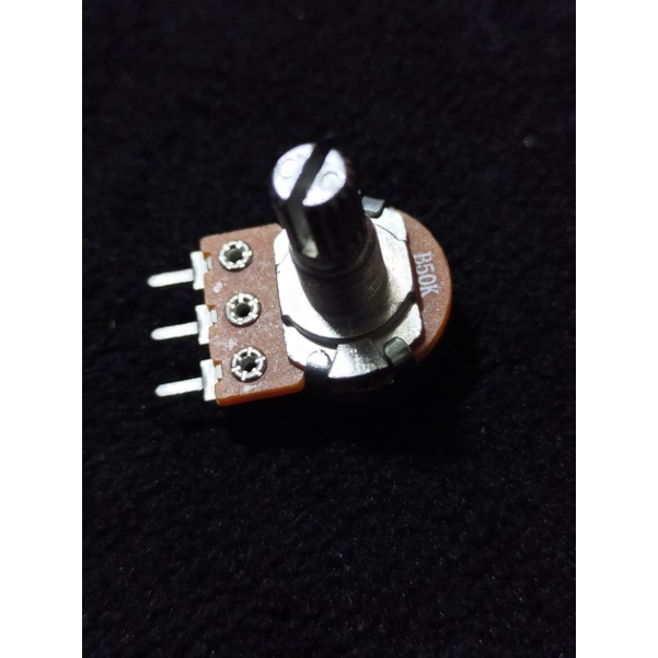 Potensio B 50K MONO A-Plus As pendek minus klik