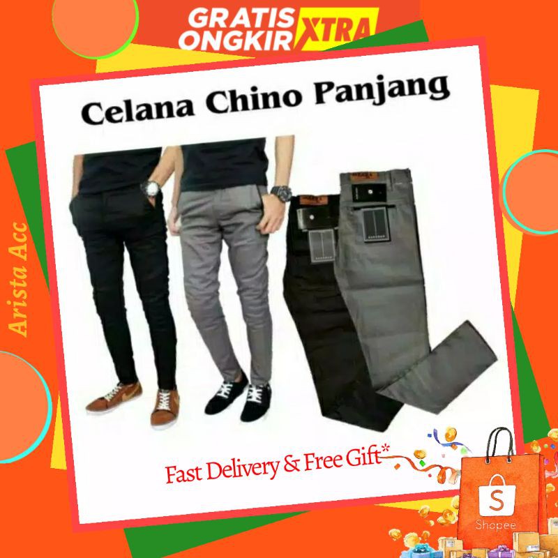 celana PANJANG PRIA Adem Nyaman Melar / celanachino / celanapanjangpria / celanachinopria / bisacod