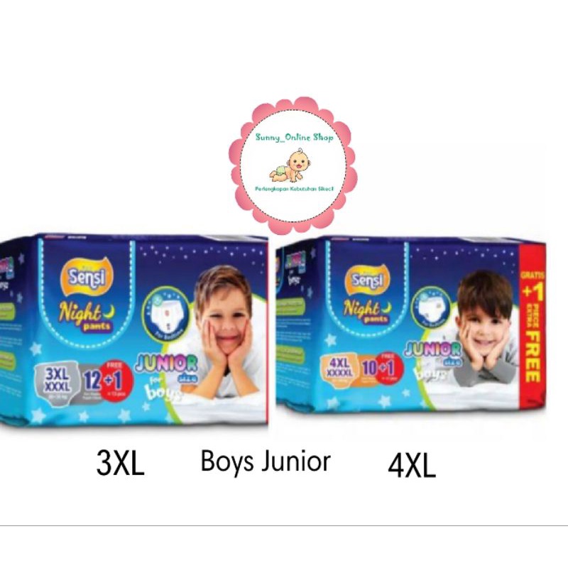 SENSI NIGHT PANTS REGULER (for Boys) 3XL, 4XL