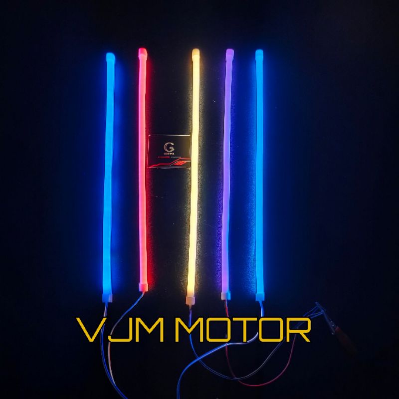 LAMPU ALIS TANPA BINTIK LAMPU ALIS NEON 30 CM MOTOR MOBIL FLEXIBLE FOR CUSTOM MODIFIKASI