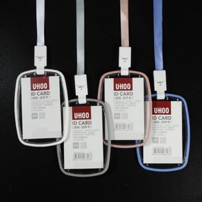 

(((READY COD))) Tempat Kartu Unik / ID Card Holder Motif Polos For Kartu MRT Lux 8th PROMOKode 2635