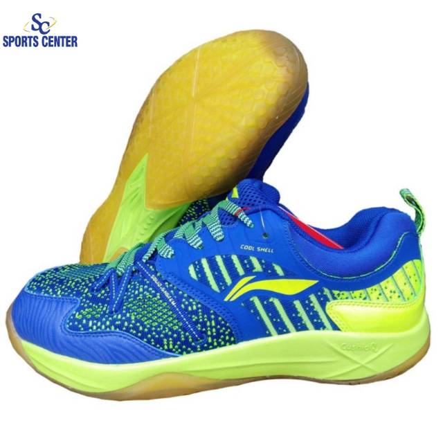 Clear Sale Sepatu  Badminton  Lining  Armor AYTM139 Blue 