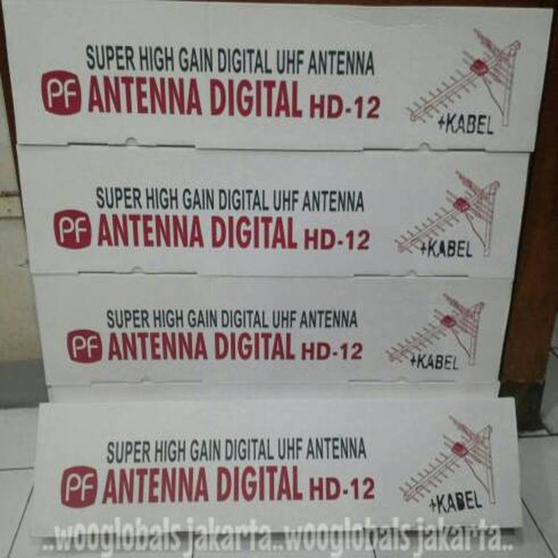 ANTENA PF DIGITAL HD12 + KABEL OUTDOOR | ANTENA LUAR