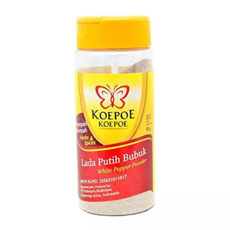 

KOEPOE KOEPOE LADA PUTIH BUBUK 85 G