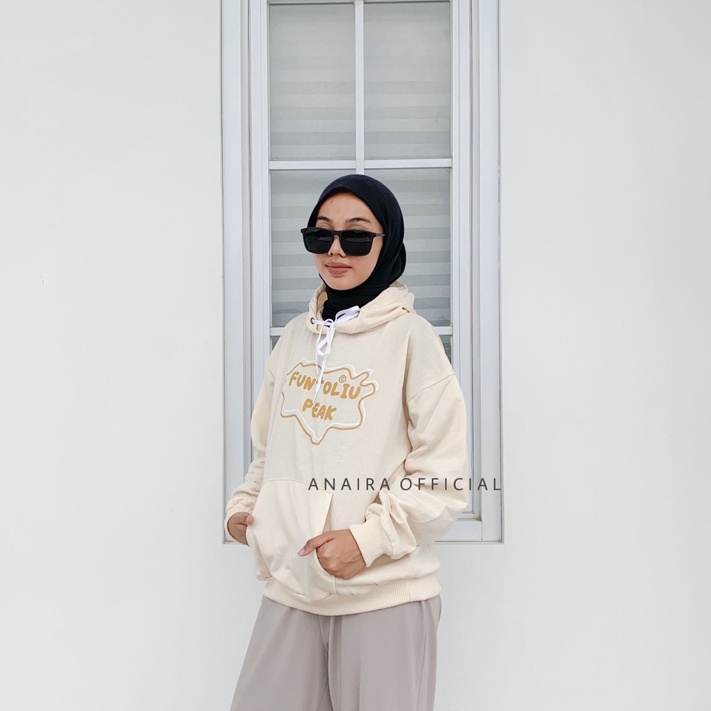 HOODIE WANITA FUNTOLIU PEAK ANAIRAOFFICIAL HOODIE OVERSIZE WANITA HOODIE CEWEK HOODIE OVERSIZE CEWEKSWEATER WANITA SWEATER CEWEK