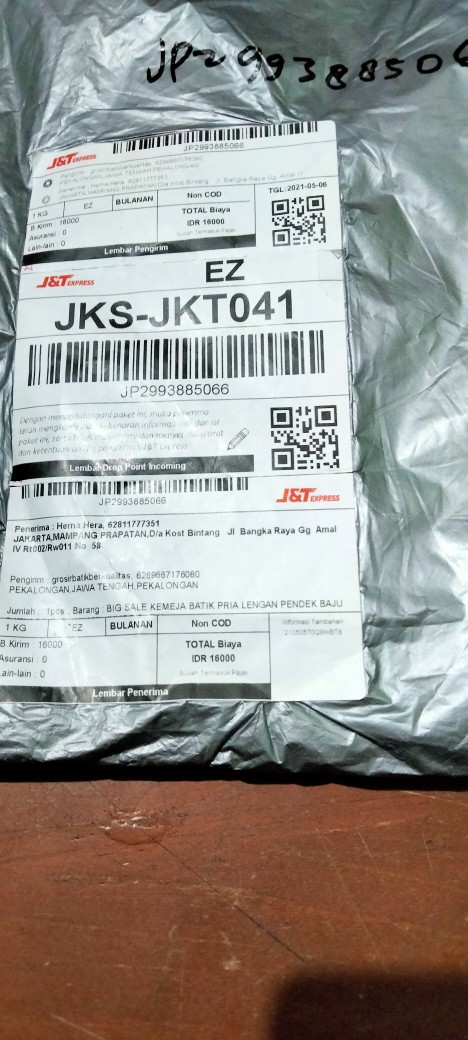 Big Sale Kemeja Batik Pria Lengan Pendek Baju Batik Pria M L Xl Xxl Jumbo Batik Kantor Modern Murah