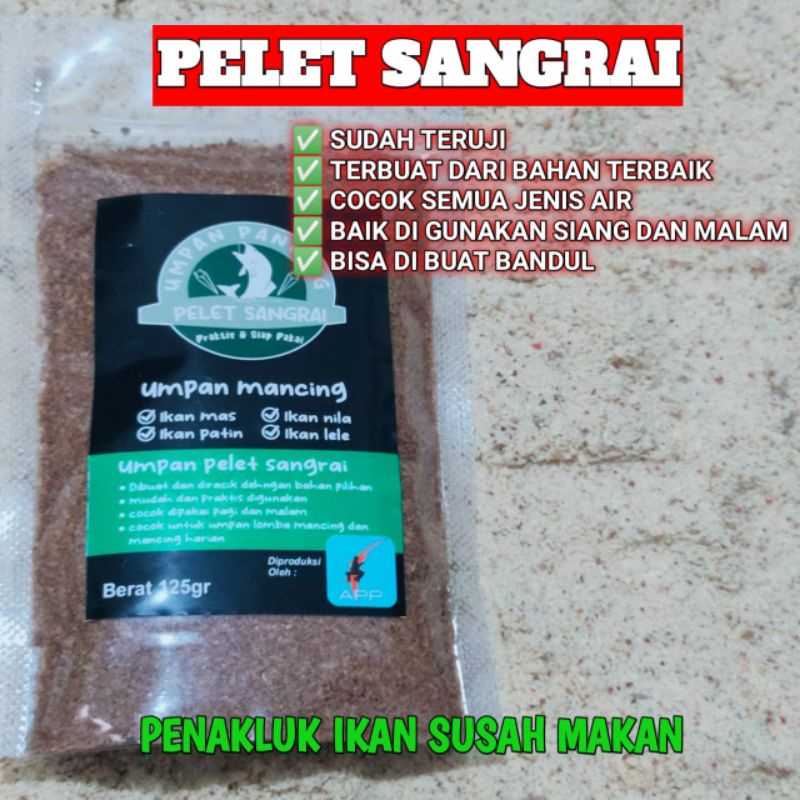 Pelet Sangrai ~ Umpan Mancing