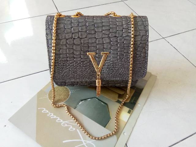 Tas Wanita Croco Kuncir