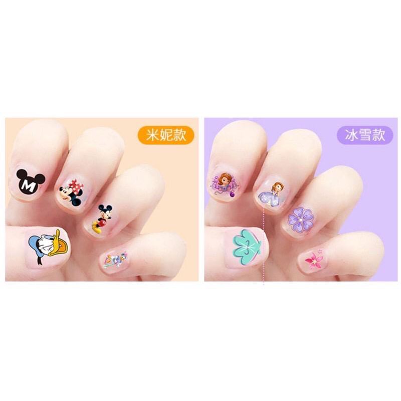 MAINAN STIKER KUKU GAMBAR KARAKTER UNTUK ANAK / NAIL STICKER LUCU