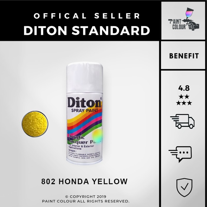 Diton 802 Honda Yellow Cat Semprot