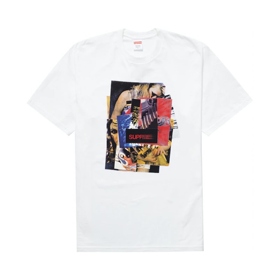 Spreme FW21 Stack Tee - White 100% Authentic