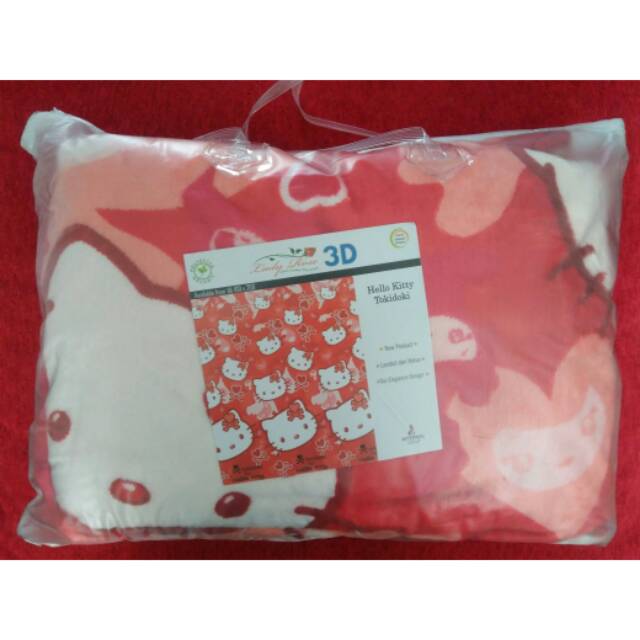 Selimut Lady Rose 160x200 Hello Kitty Tokidoki