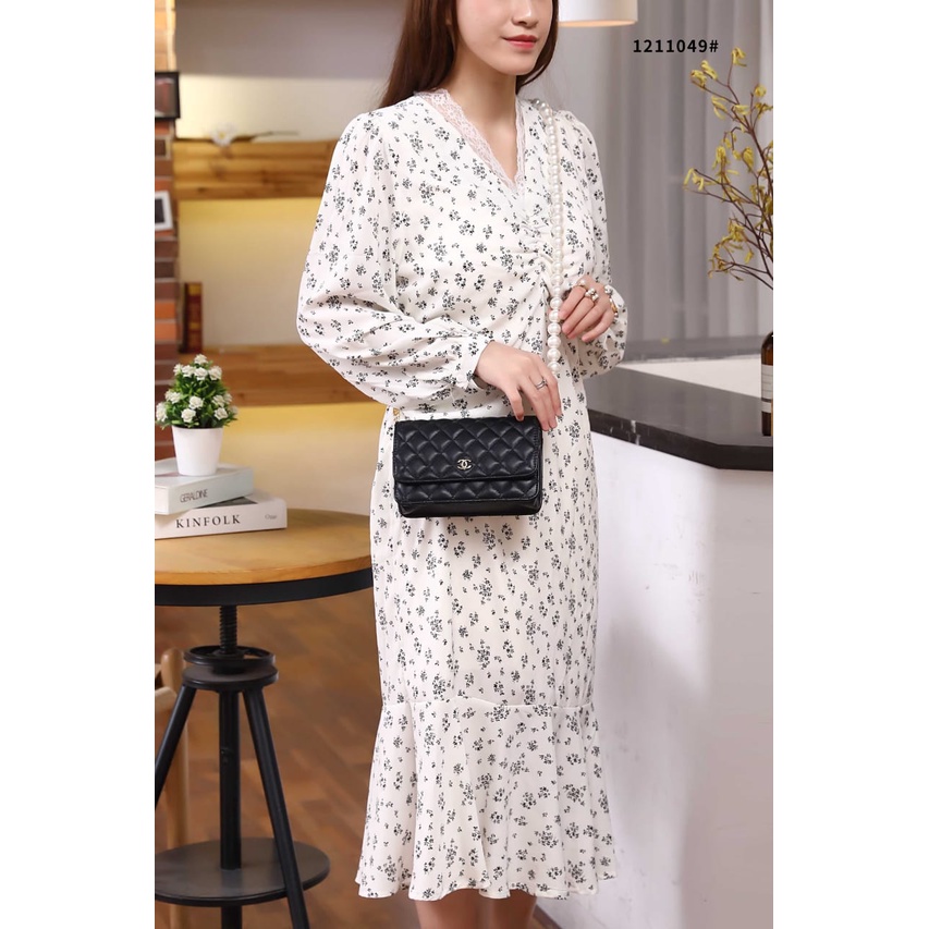 Fashhion LOGO C Pearl Strap WOC Bag 1211049#