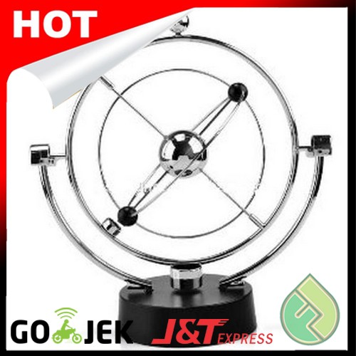 Hiasan Ruangan Orbit Kinetis Bergerak Tiga Dimensi