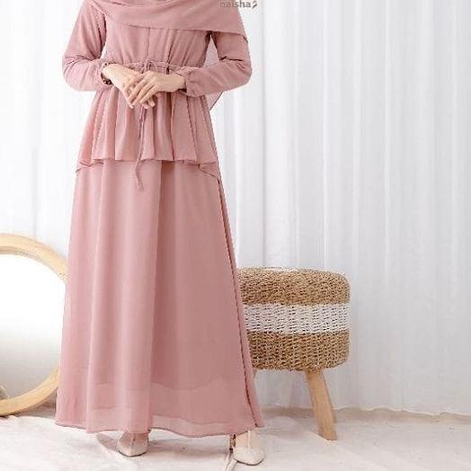 ✽ Pakaian Wanita Muslim Terbaru/ Daliya Dress Otd Fashion Wanita Kelinian ◙