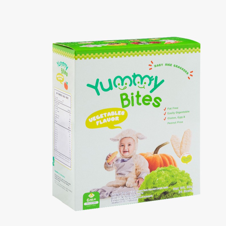 Yummy Bites Vegetable Flavor (50 gr) 24 pc