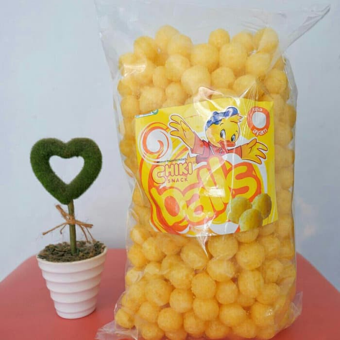 

chiki balls keju / ayam chiki balls snack indofood cemilan kiloan - Ayam