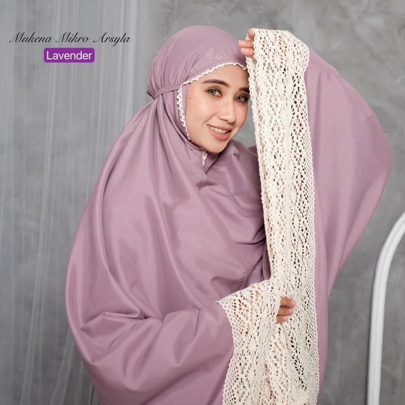 MUKENA DEWASA KATUN PREMIUM RENDA ARSYLA