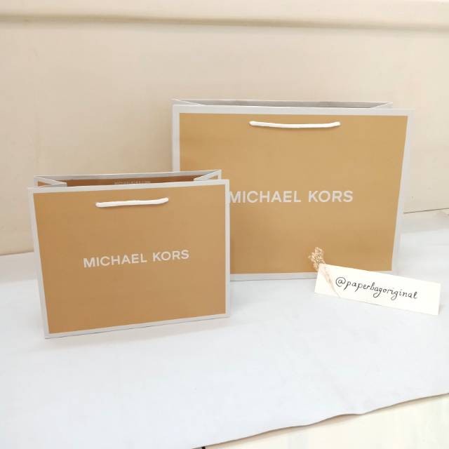

(TERLARIS) Michael Kors Paperbag Authentic branded paper bag original Dustbag