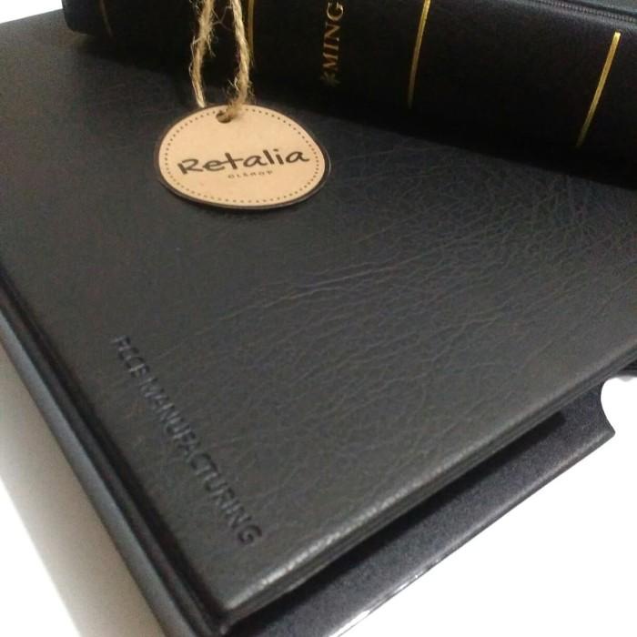 

Album Uang Coin Mingt Bahan Semi Kulit Free Refill 5 Lembar - Merah