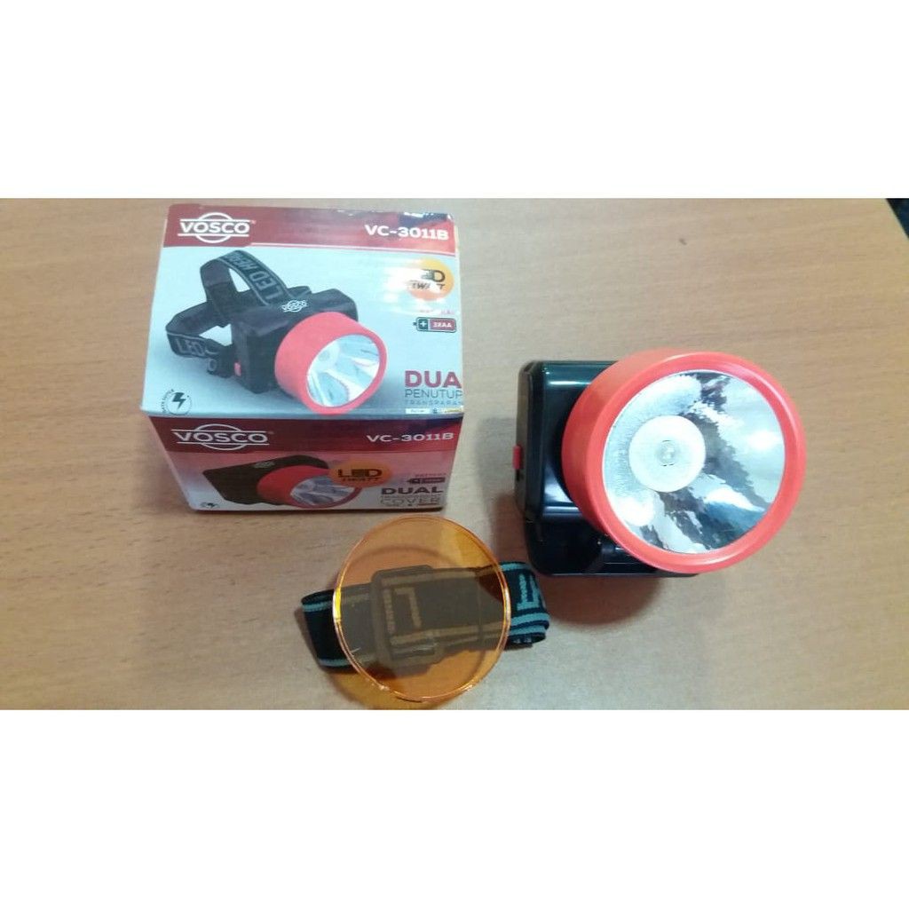 Senter Kepala 1W Vosco Vc-3011