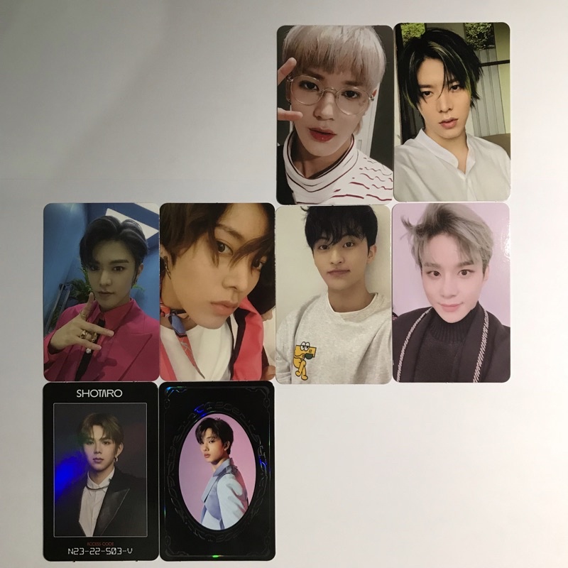 Photocard NCT Yuta Jumatan, Mark Cafe, YB Jisung, Yuta Arrival, Taeyong Regulate, CC Doyoung