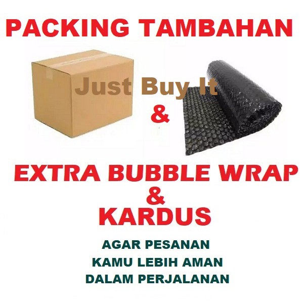 Extra Bubble Wrap Tambahan Packing Kardus Agar Pesanan Kamu Lebih Aman Dalam Perjalanan