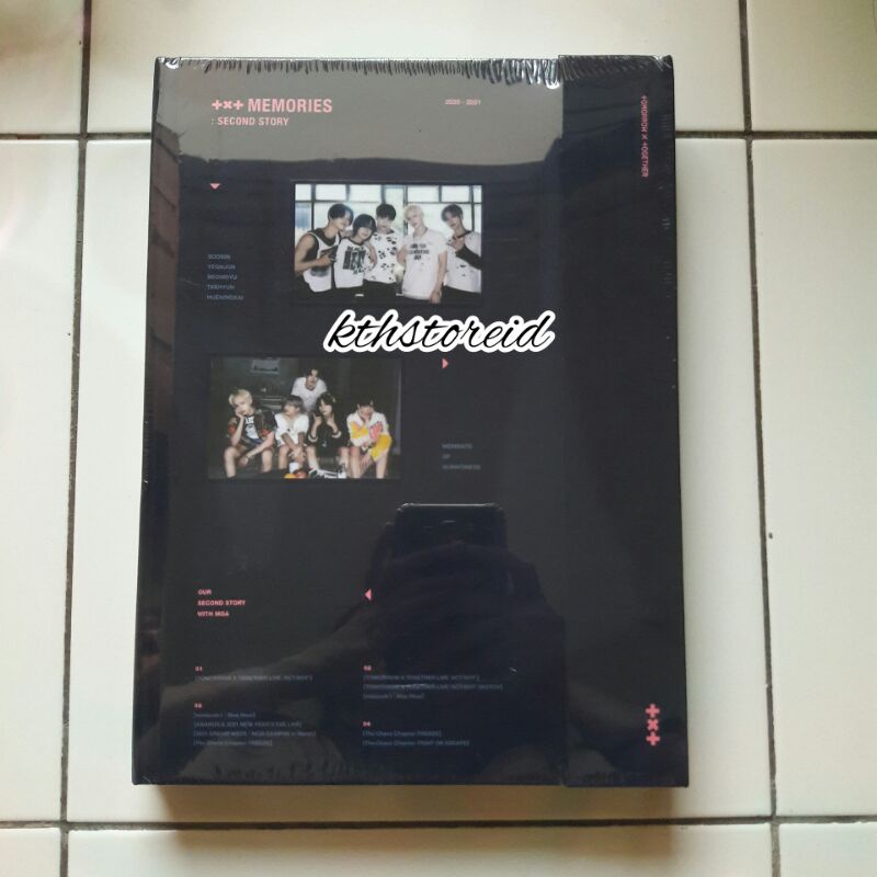 [READY] TXT - MEMORIES : SECOND STORY DVD