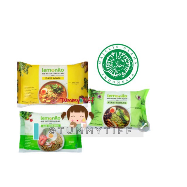 

Cia_BabyShop Lemonilo Mie Instant Sehat mie kuah 70gr - Mie Organik / Lemonilo Mie Instan