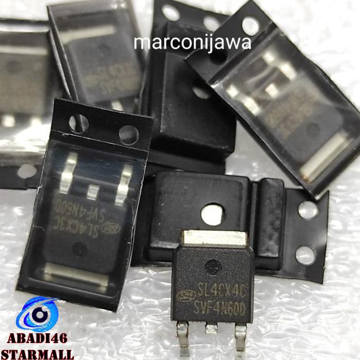Svf4N60D Transistor Smd Tempel Marcojiw99