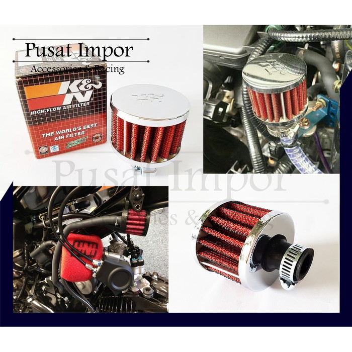 Mini Air Breather KN Air Filter K&N Mini Oli