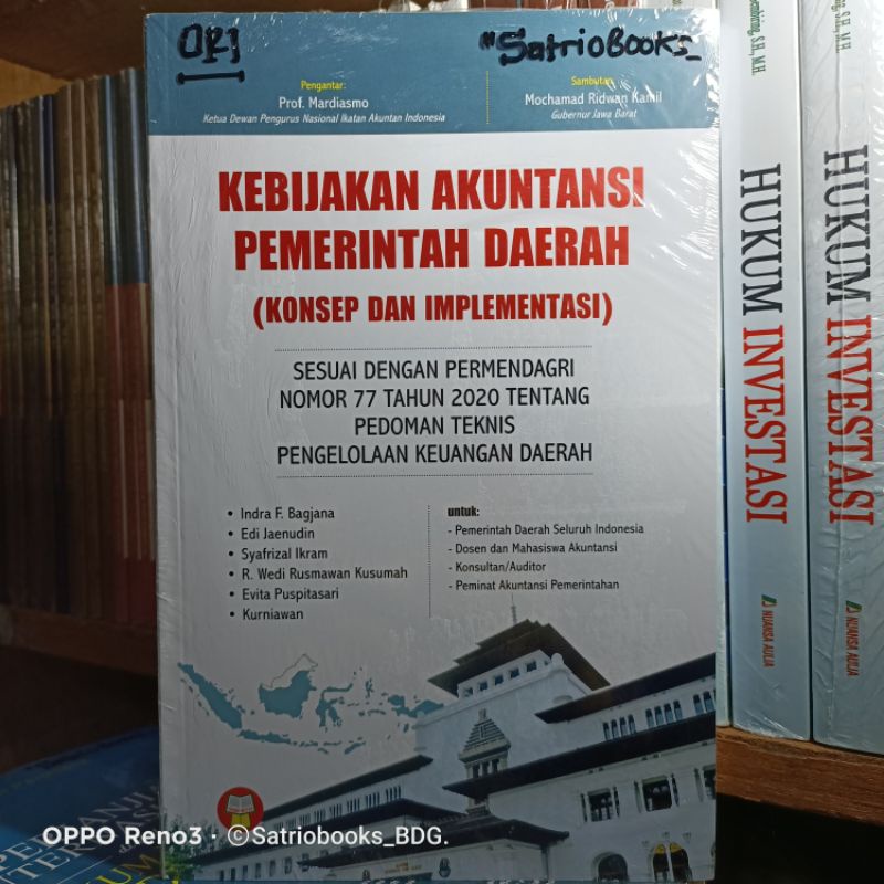 KEBIJAKAN AKUNTANSI PEMERINTAH DAERAH ( KONSEP DAN IMPLEMENTASI) INDRA.F. BAGJANA - ORIGINAL. BARU-1