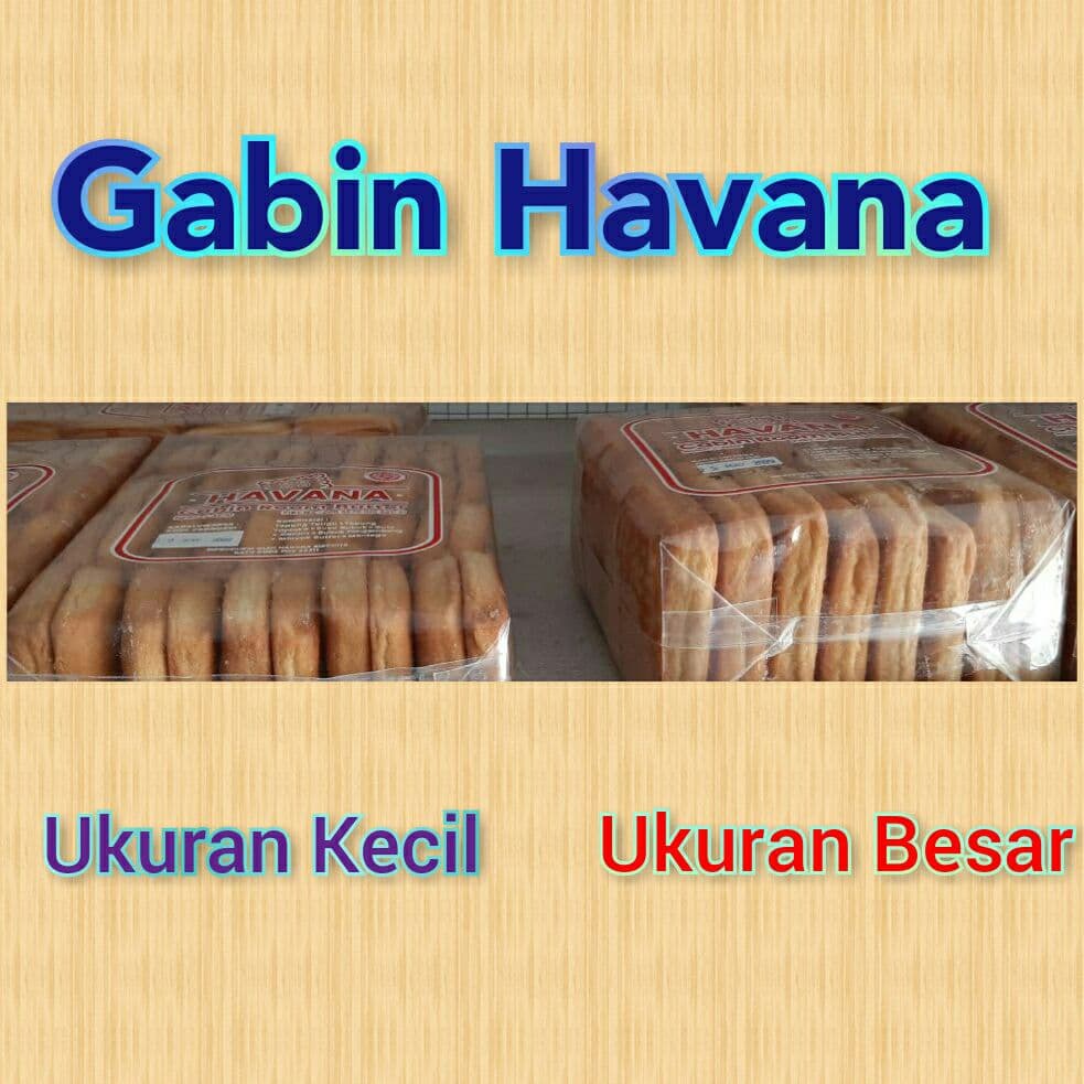 

Kue Biscuit Cabin Gabin Havana Besar /Kecil