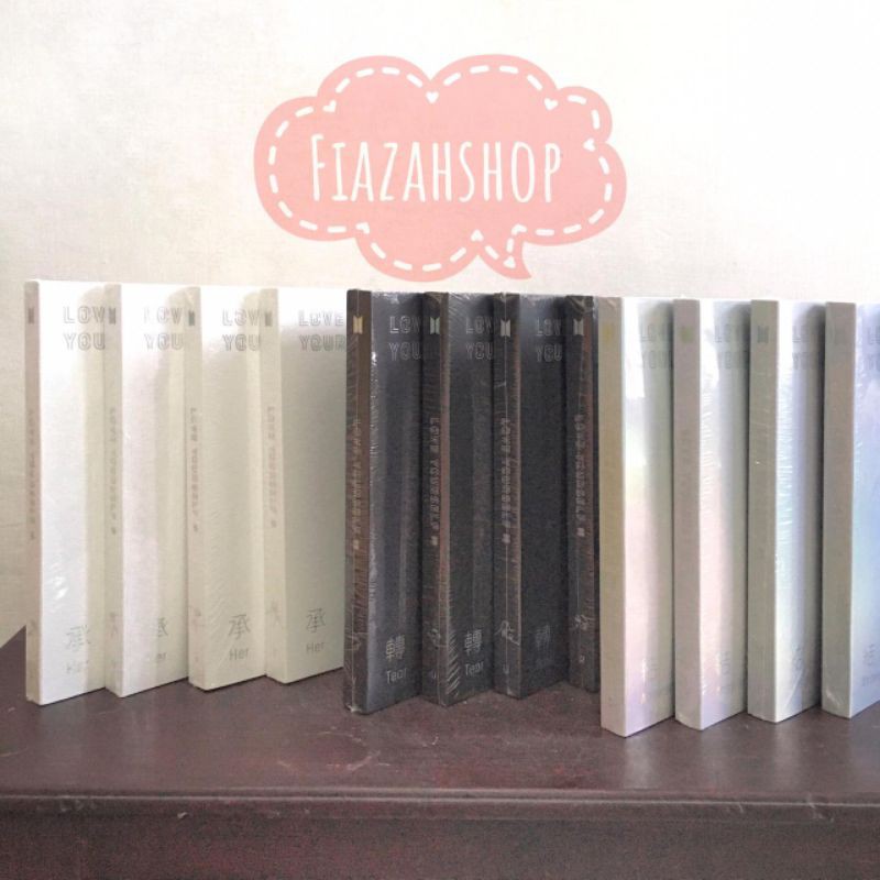 [READY] ALBUM BTS HER TEAR ANSWER SEALED OFFICIAL TANPA POSTER VERSI L O V E Y O U R S E L F