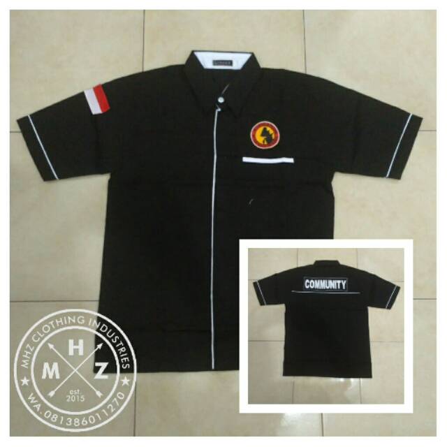 Kemeja Kresna Community Intelkam Polisi Polri