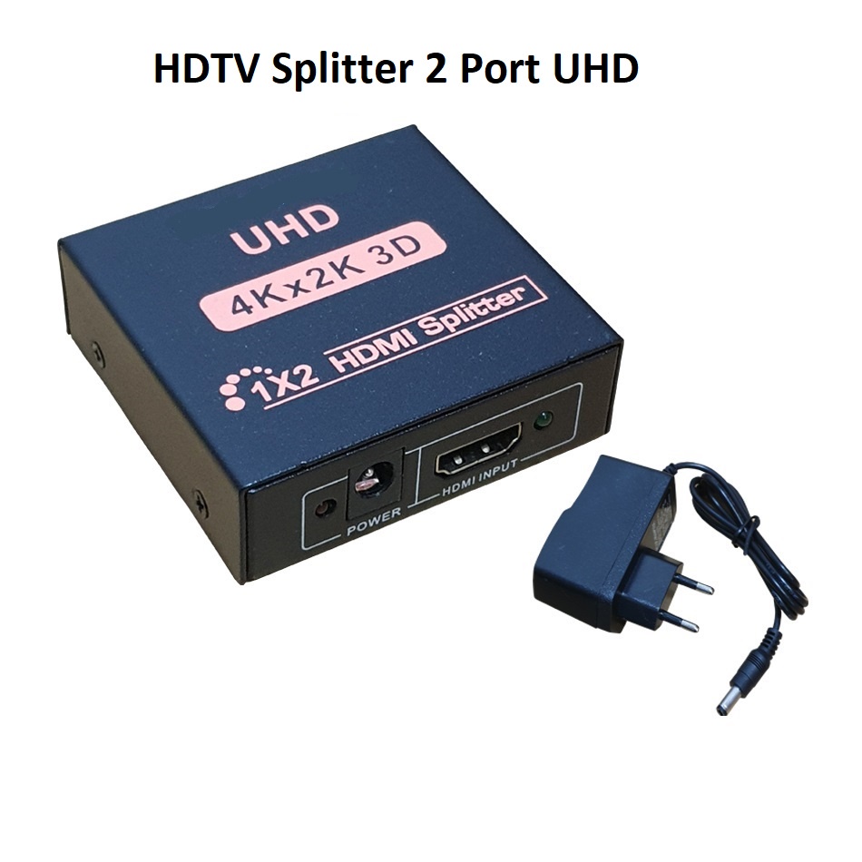 HDMI Splitter Support Resolusi 4K Full HD 3D