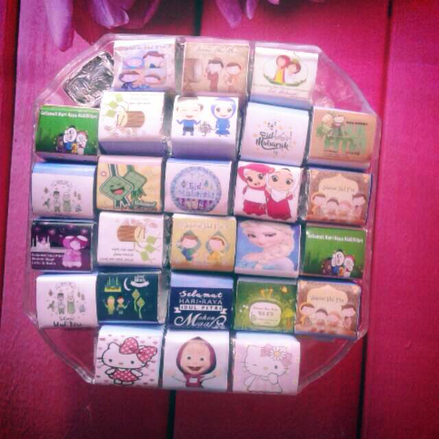 

Coklat dadu isi mete 500gr